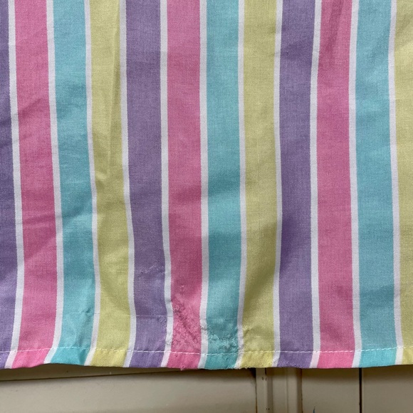 80’s Lady Manhattan Candy Stripe Blouse - Picture 7 of 7